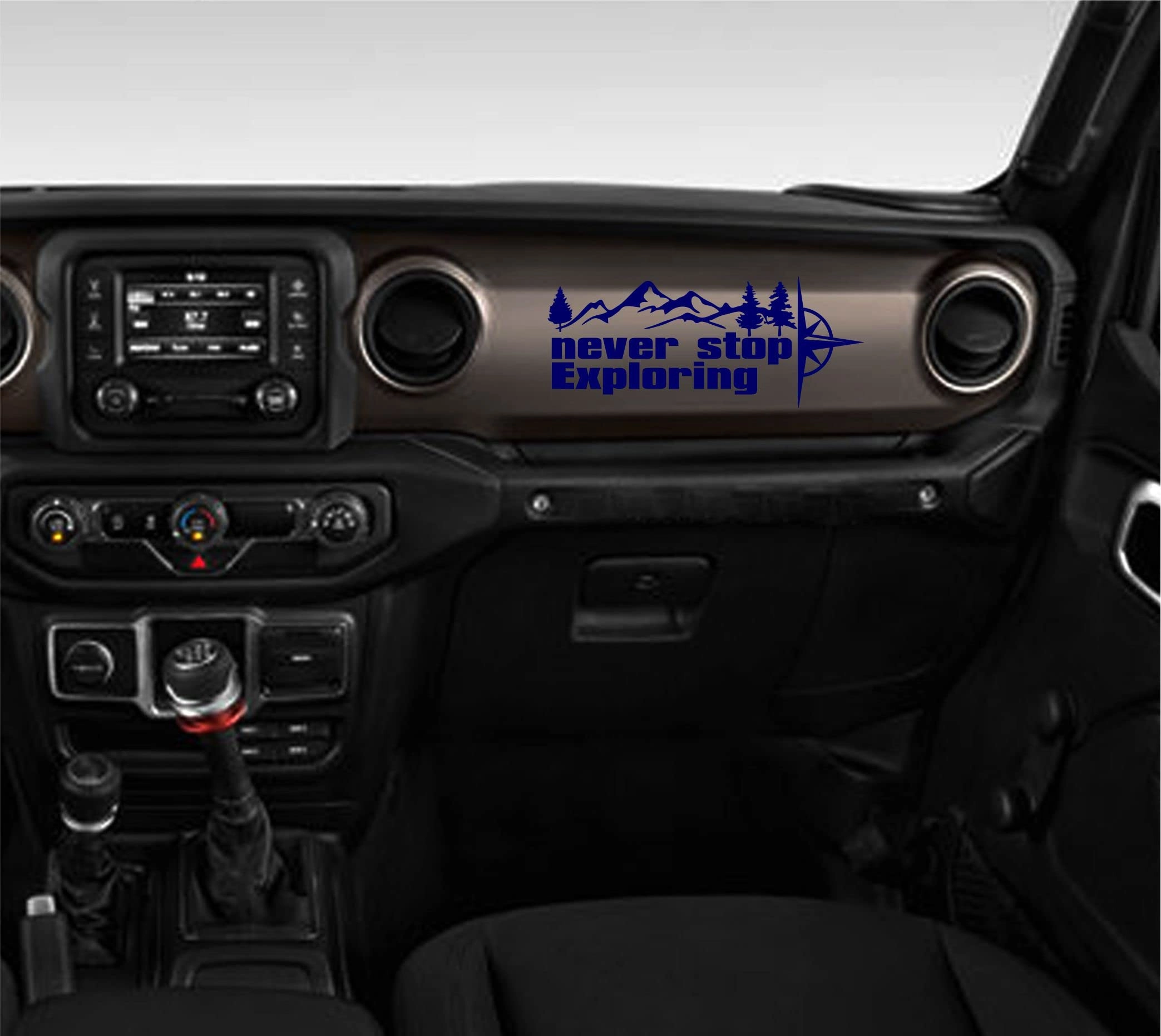 Car Dashboard Stickers