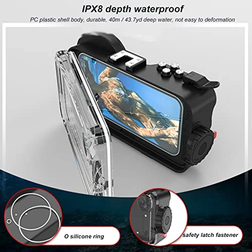 Mobile Phone Waterproof Case - 40m Waterproof 11 Pro/11 Pro M