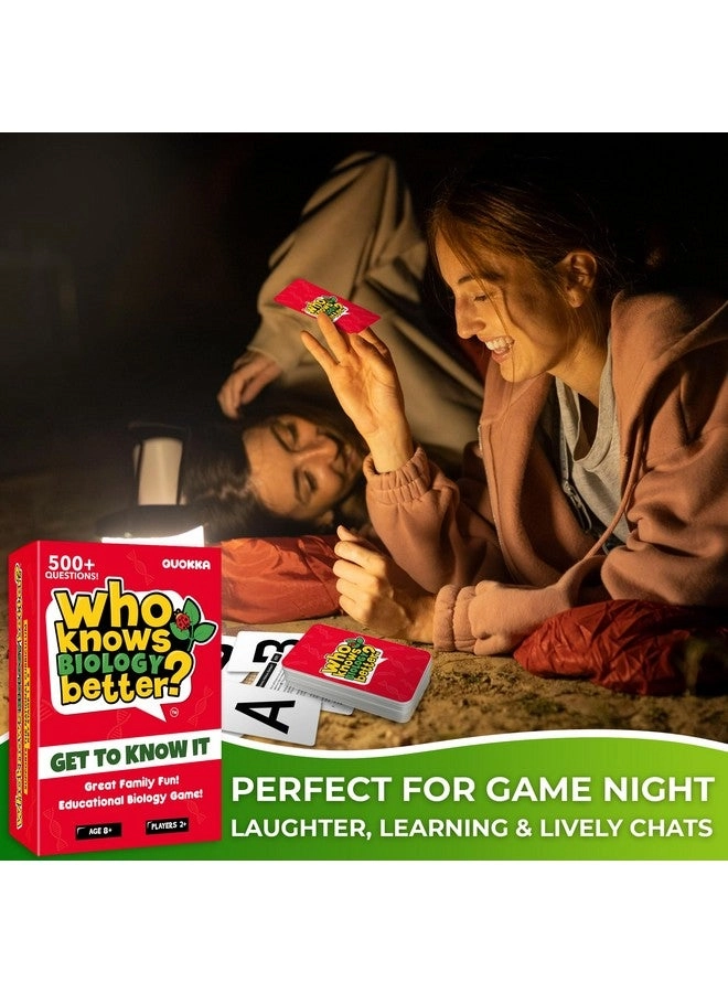 Who Knows Biology Better - Educational Trivia Card Game