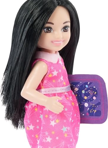 Chelsea Small Doll - Plastic Brunette Astronomer Ages 3+
