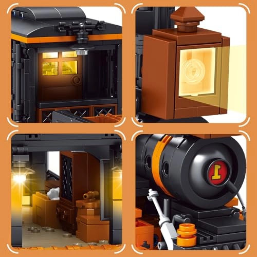 39117 Cowboy City Hotel Building Blocks - 1pcs