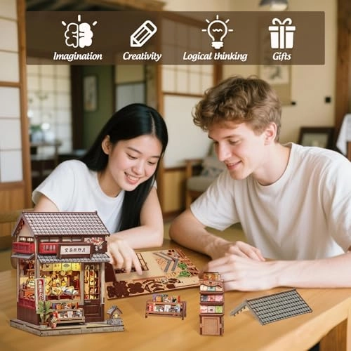 Book Nook - Mini 3D Puzzle Izakaya Shop