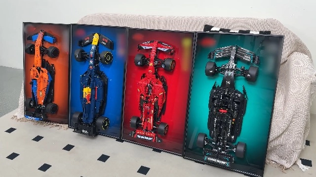 LEGO Technic Display Wallboard - Wall Mount Aluminum Acrylic