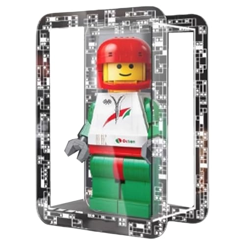 Acrylic Display Box - 2mm Transparent Dust Box for LEGO 40819 People Model