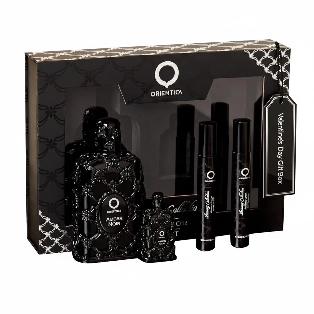 Orientica Amber Noir - Eau De Parfum 4-Pc Gift Set