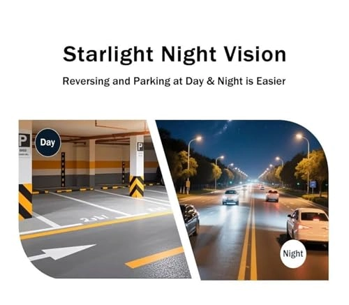 Rear View Parking Camera - Night Vision Wire