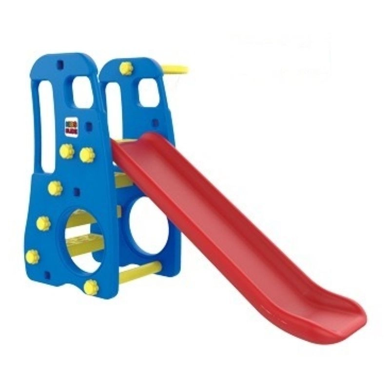 Myts Kids Slide With Basket Ball Hoop & Ball Pool - 300 pcs ocean balls Suitable for 2 years and above