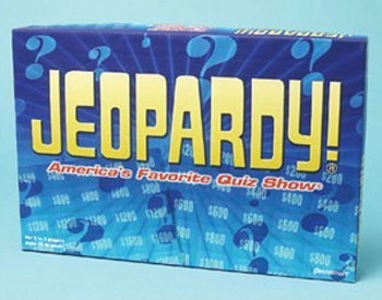 Pressman Jeopardy Quiz Game