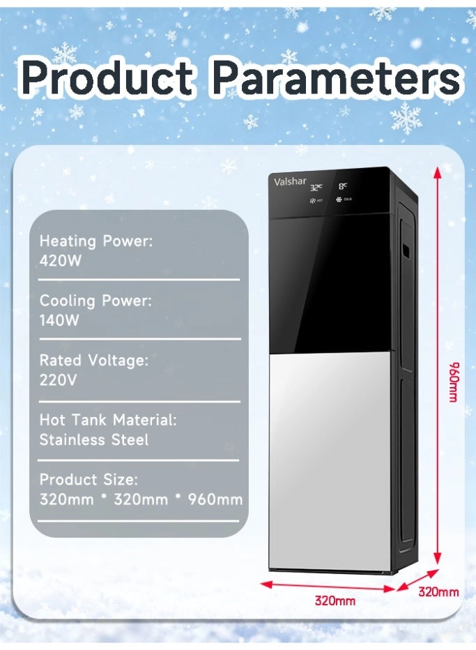 PX-1 - Bottom Loading 3 Taps Hot Cold