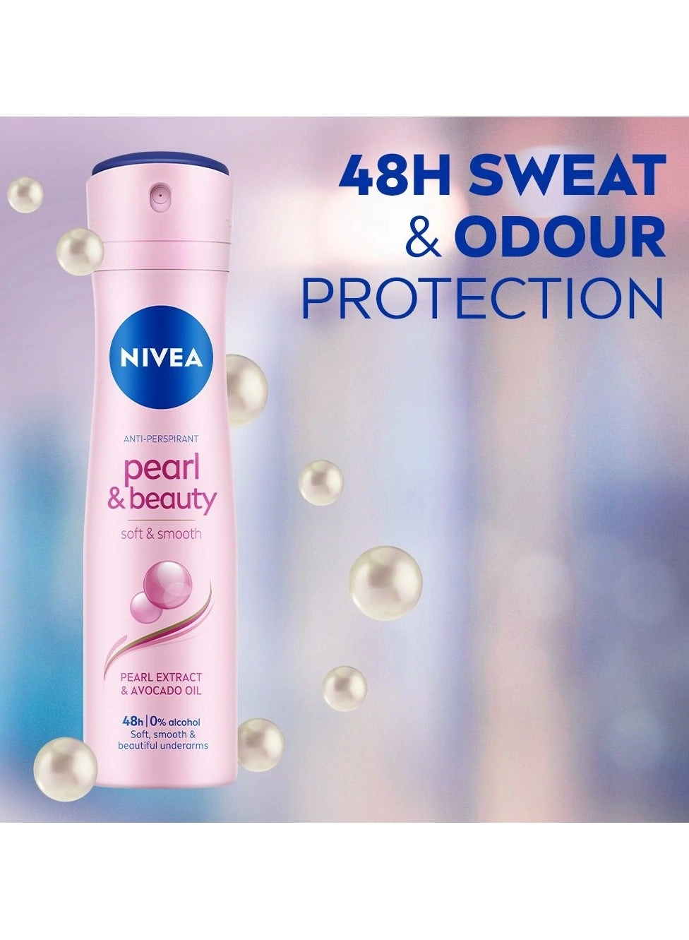 Pearl And Beauty Antiperspirant - 150ml Pack of 6
