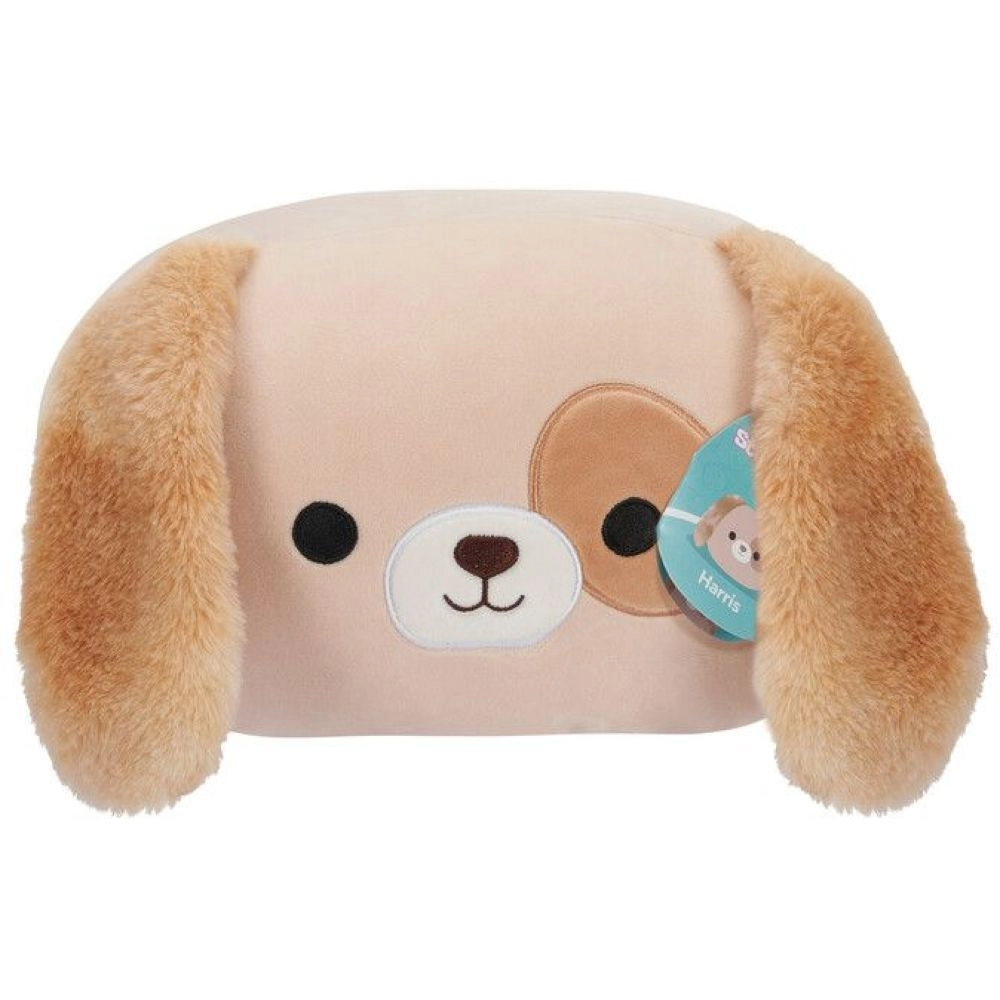 Squishmallows Harris - 12-Inch Brown Dog Spotted Eye Stackable