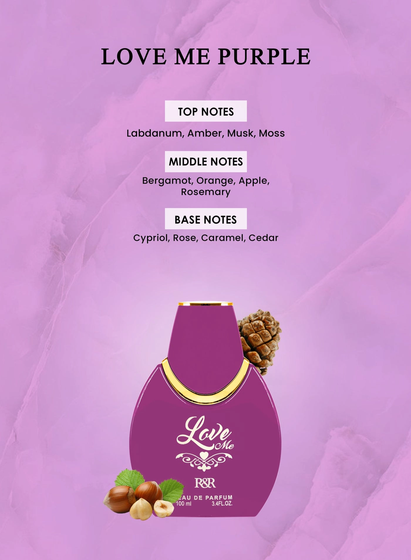LOVE ME PURPLE Eau de Parfum 100ml