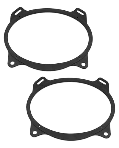 JUWEVAZU Rear Deck Speaker Adapter Spacer Ring - 6x9 inch