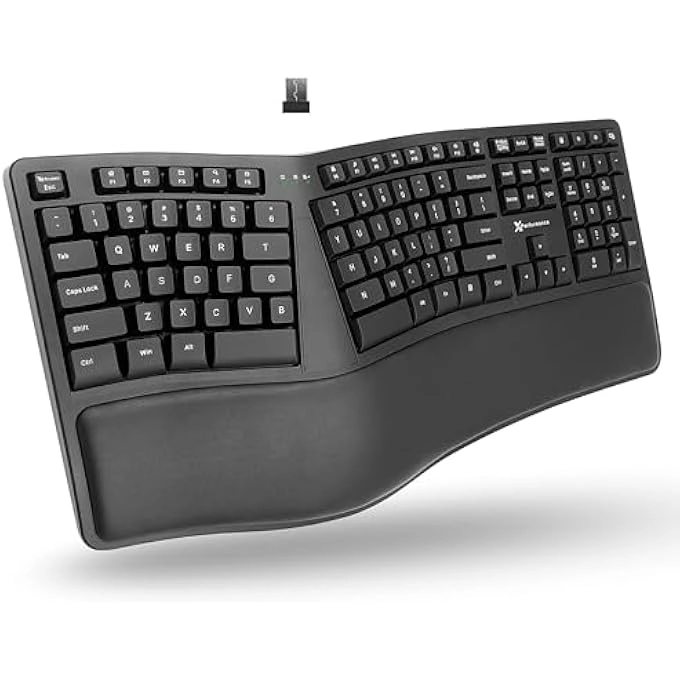 ERGONOMIC WIRELESS KEYBOARD - Wireless