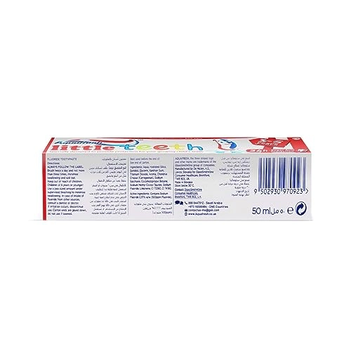 Little Teeth Strawberry Toothpaste 3 - 5 Years 50ml