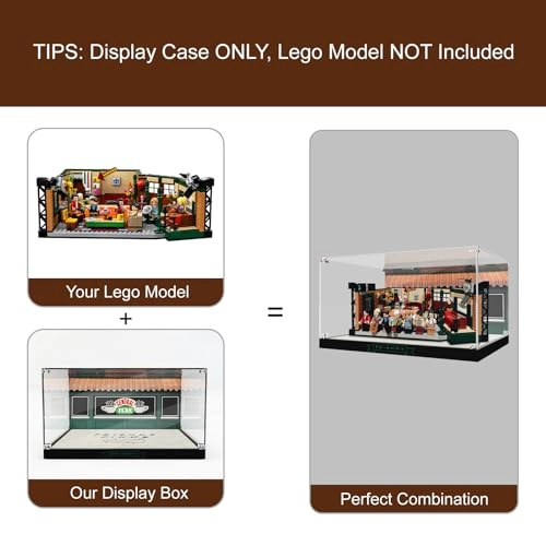 Acrylic Display Case - Lego Ideas 21319 Central Perk