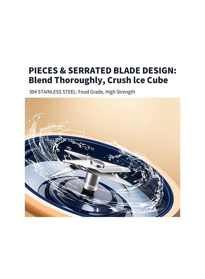 Mini Personal Blender - Travel Auto Shut Off