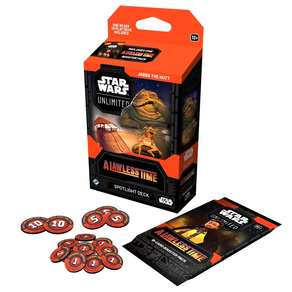 Asmodee Star Wars: Unlimited - A Lawless Time Spotlight Deck: Jabba The Hutt