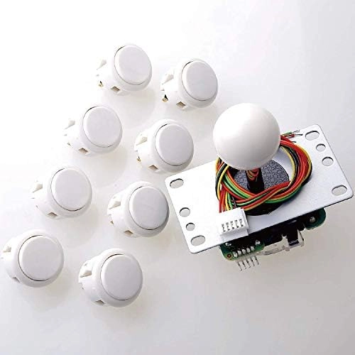 SANWA JLF-TP-8YT - 4 & 8 Way Adjustable + OBSF-30 - 8 pcs White