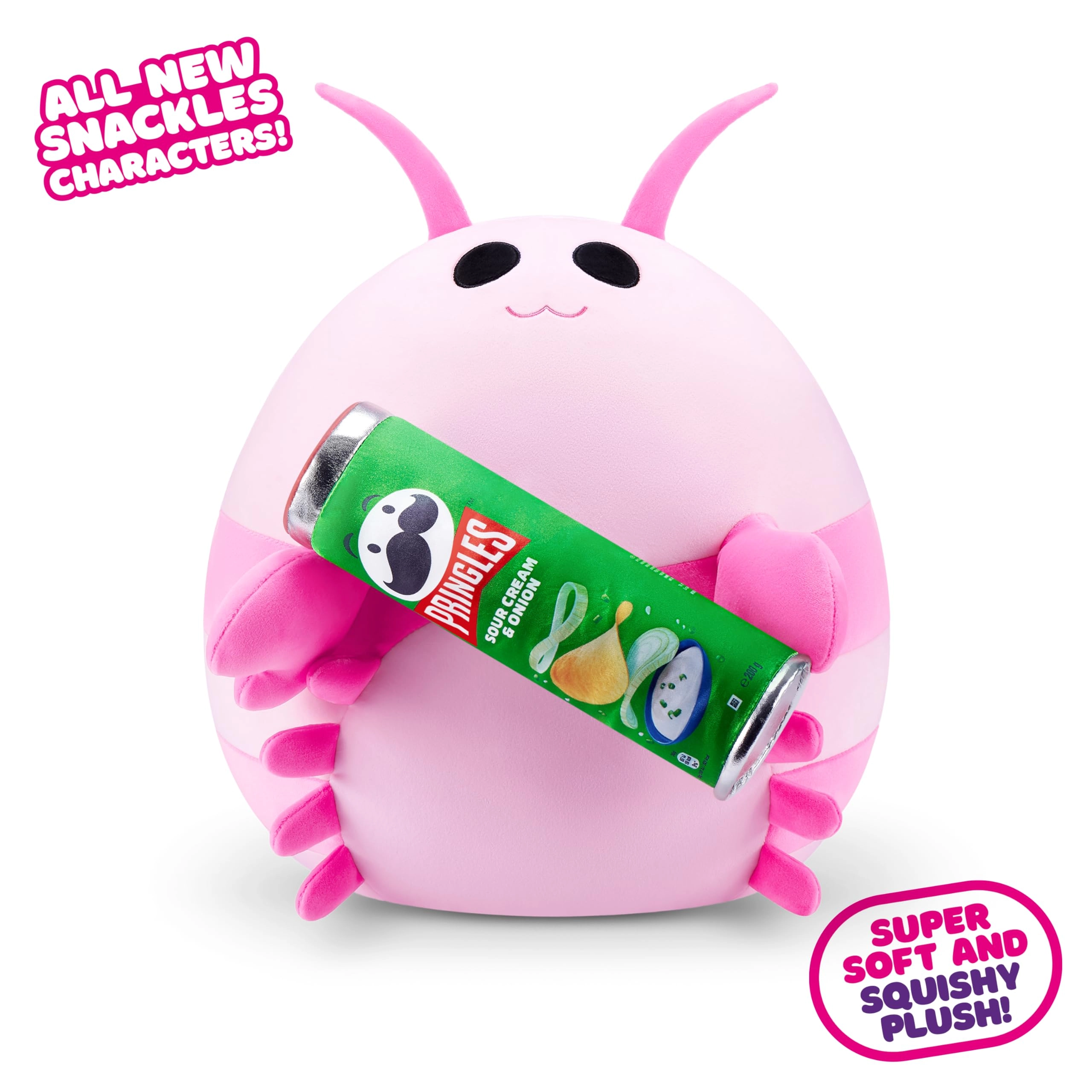 Snackles Series 2 30 cm Plush Shrimp & Pringles
