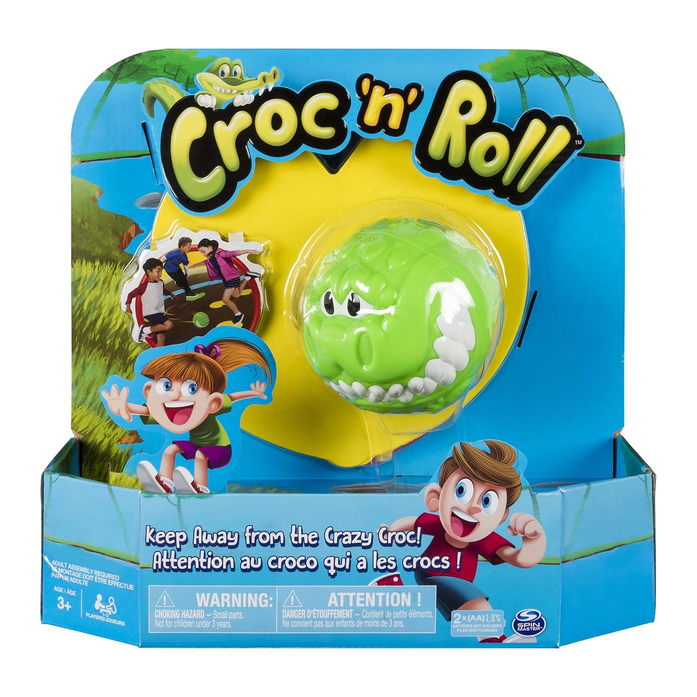 SPIN MASTER GAMES Croc n Roll - Kids Aged 3 and up