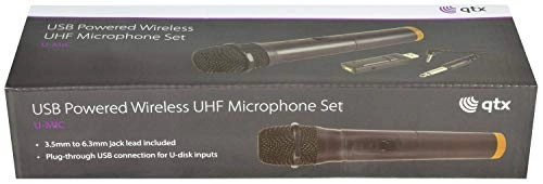 USB Powered Wireless Microphone System - 1 UHF