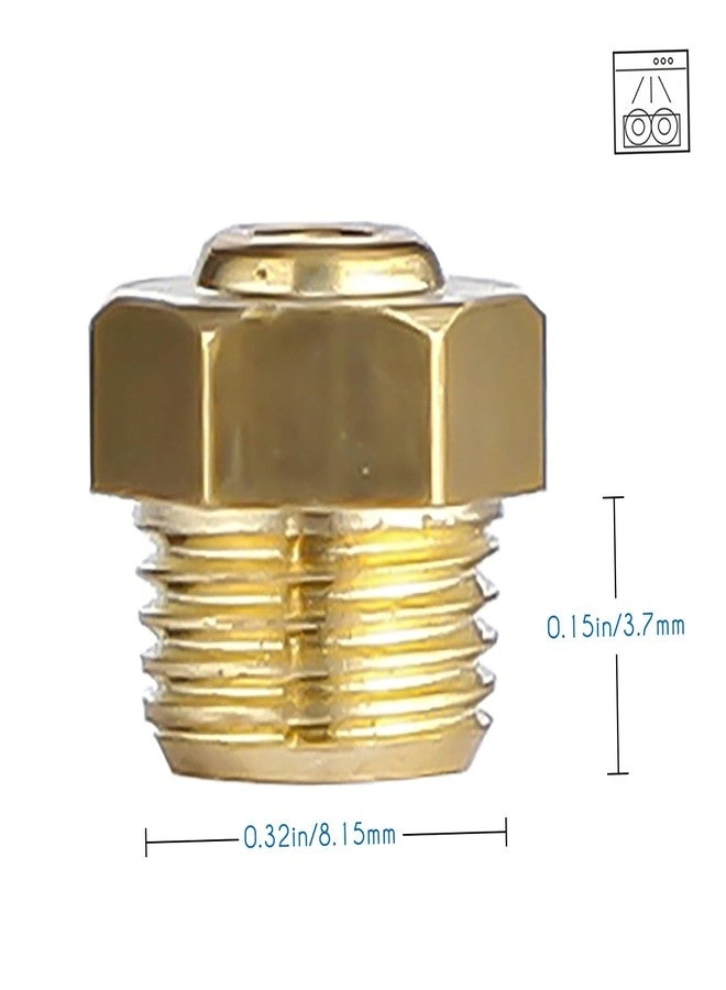 Pressure relief valve - 8.15mm Brass Made in Italy