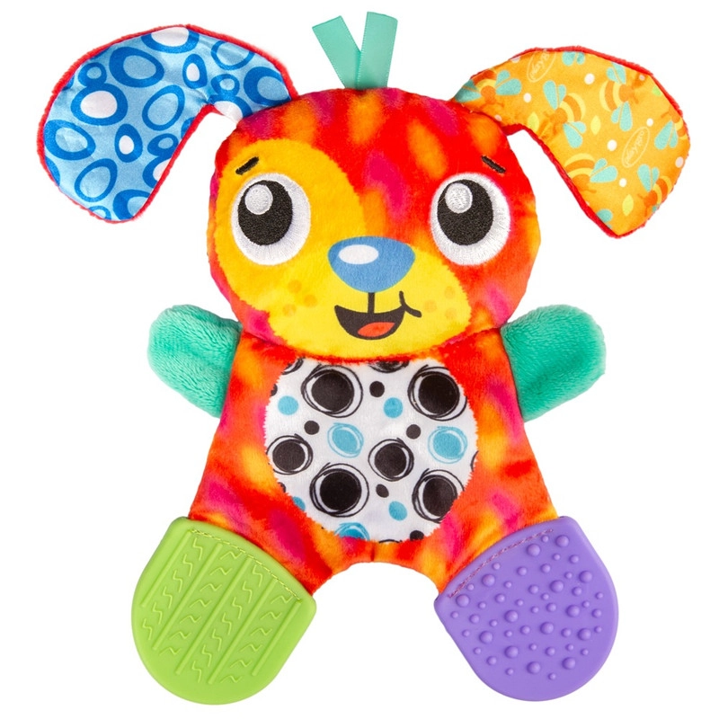 Playgro Crinkle Blankie Penny Puppy - 0 months & above