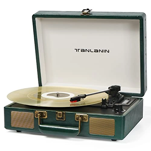 TANLANIN Vinyl Record Player - Bluetooth 33/45/78 RPM