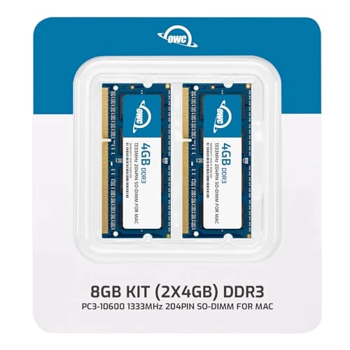 1333DDR3S08S - 8.0GB 1333MHz SO-DIMM DDR3
