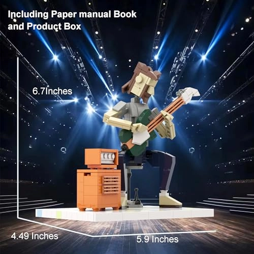 Guitar Building Set - Rocker star 323pcs