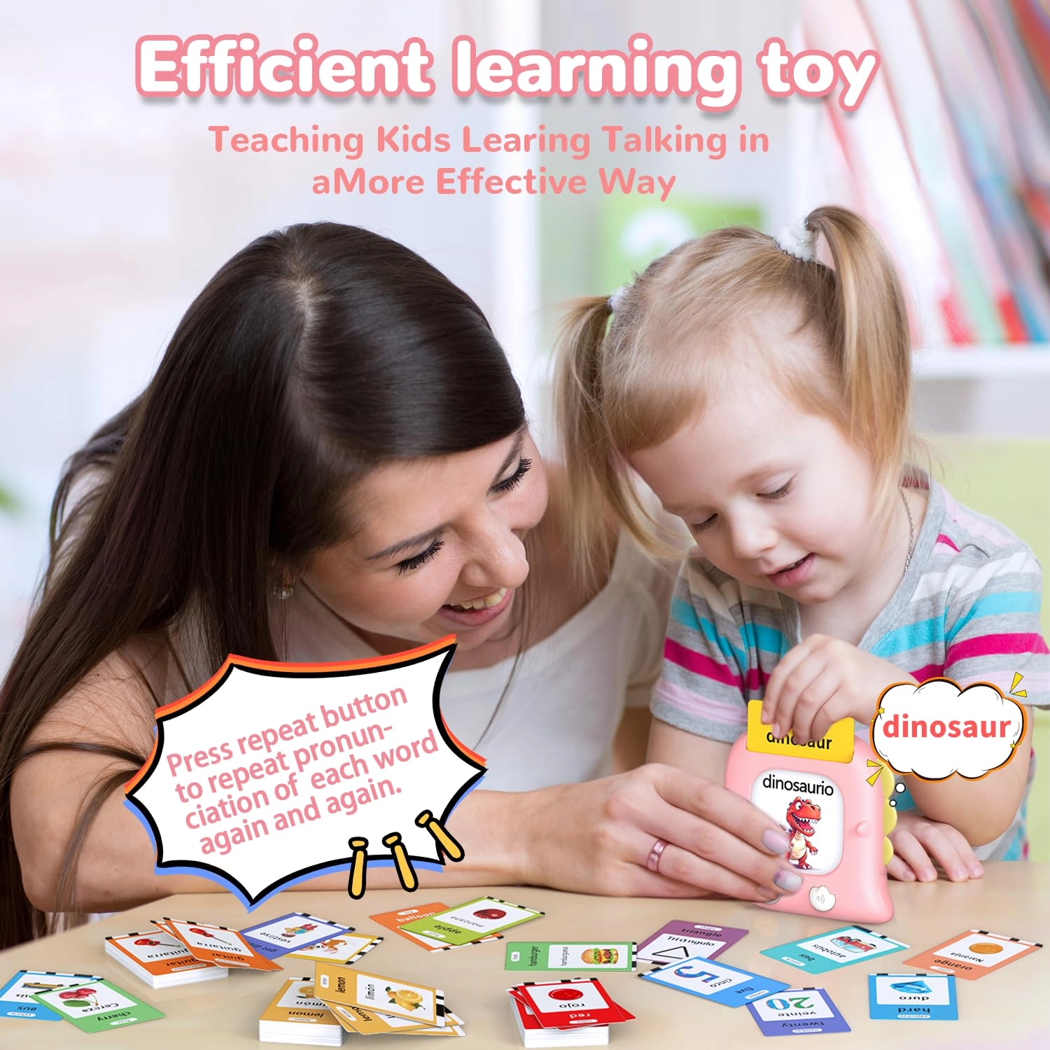 Talking Flash Cards - 2-6 280 pieces
