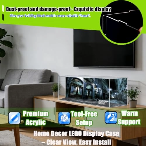 Display Case - 40 x 20 x 20 cm 3 mm Acrylic