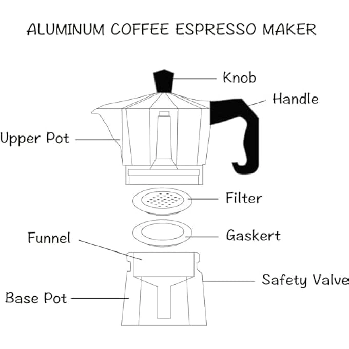 Moka Pot - 6 Cup