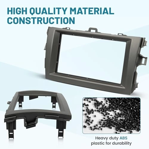 Double DIN Radio Dash Kit - Toyota Corolla 2009-2013