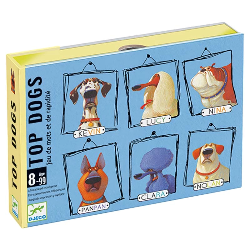DJECO Top Dogs - Card Game