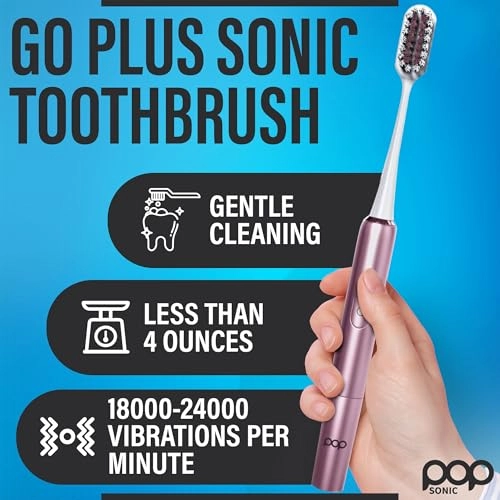Go Plus - Electric Toothbrush 2 Speeds 18000-24000 Vibrations Per Minute