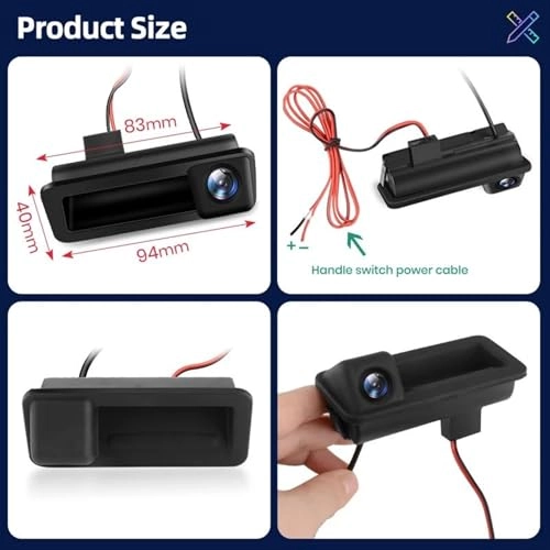 Rear View Camera - Night vision Wire AHD 720P