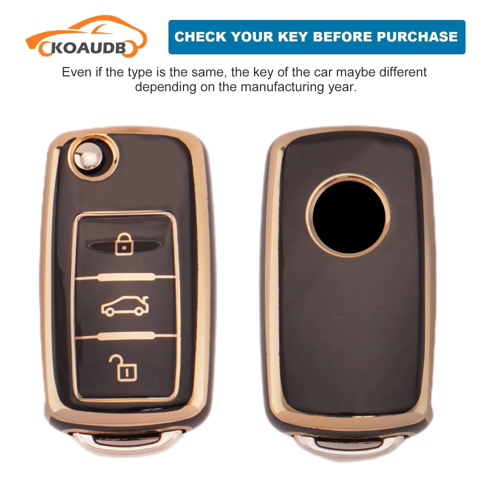 Car Key Cover - Solid