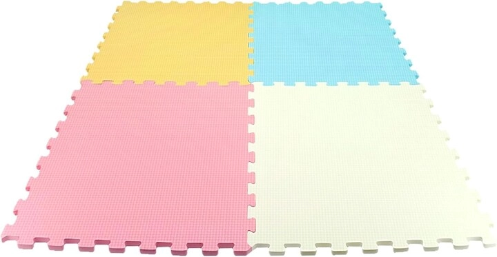 BABYGROW Kids Puzzle Activity Floor Mat - 4PCS non-slip
