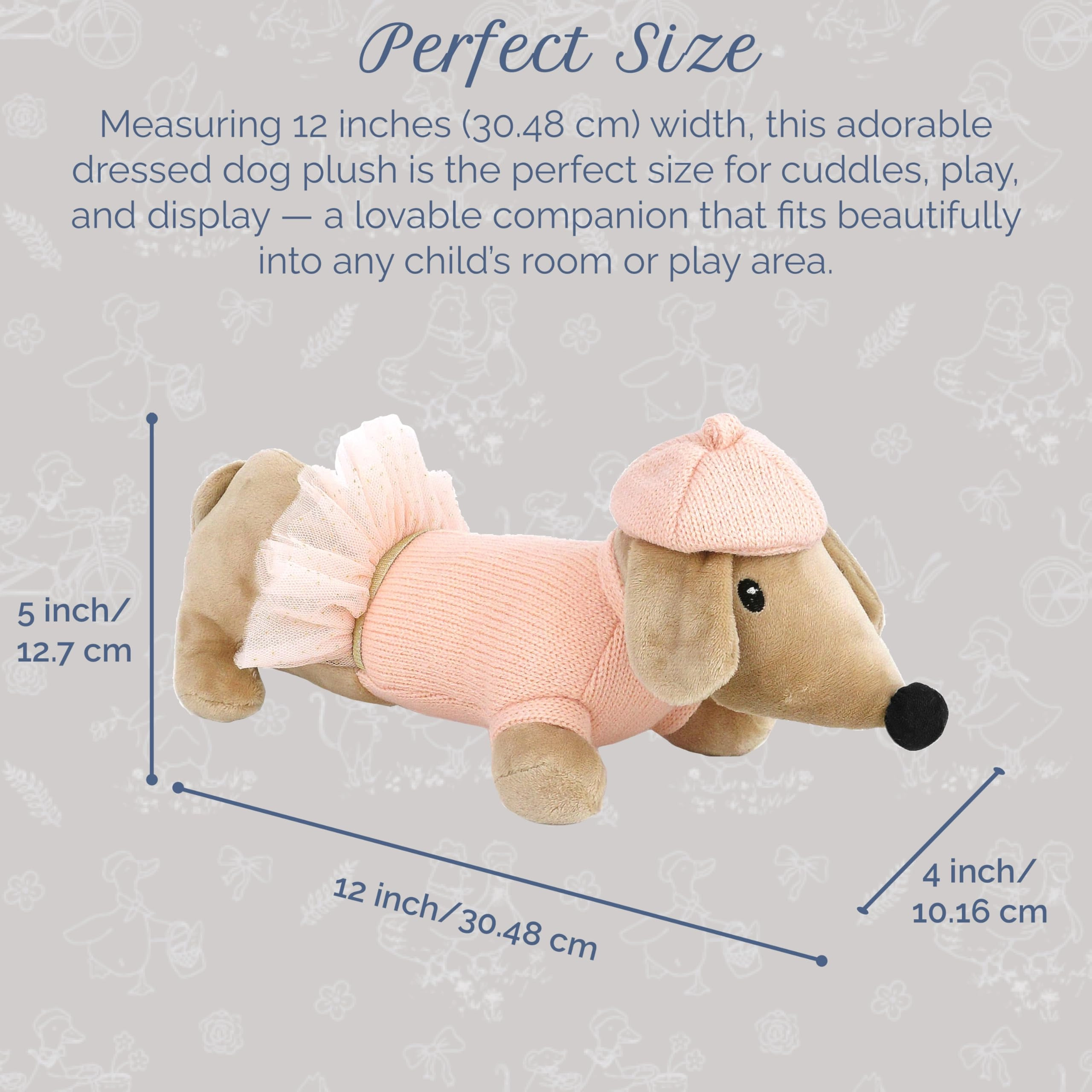 Dog Mon Chéri 30 cm Plush