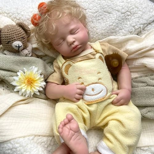 Loulou Reborn Baby Doll - 20 inch Full Body Vinyl Girl Ages 3+