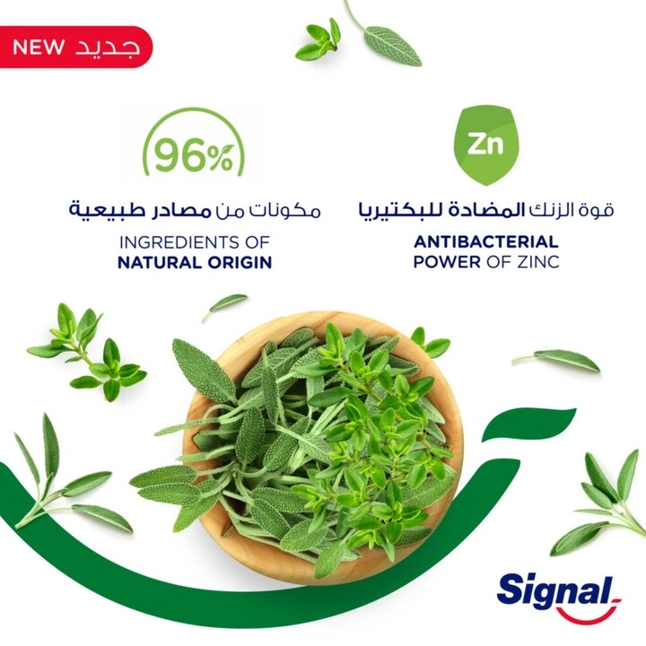 Complete 8 Herbal Thyme and Sage Toothpaste 75ml