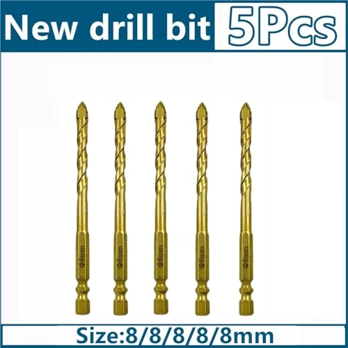 Hard Alloy Drill Bit - 5PCS(6mm) 6/8/10/12mm