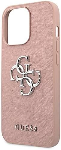GUHCP13XPSASBBL PU Saffiano Leather Case for iPhone 13 Pro Max