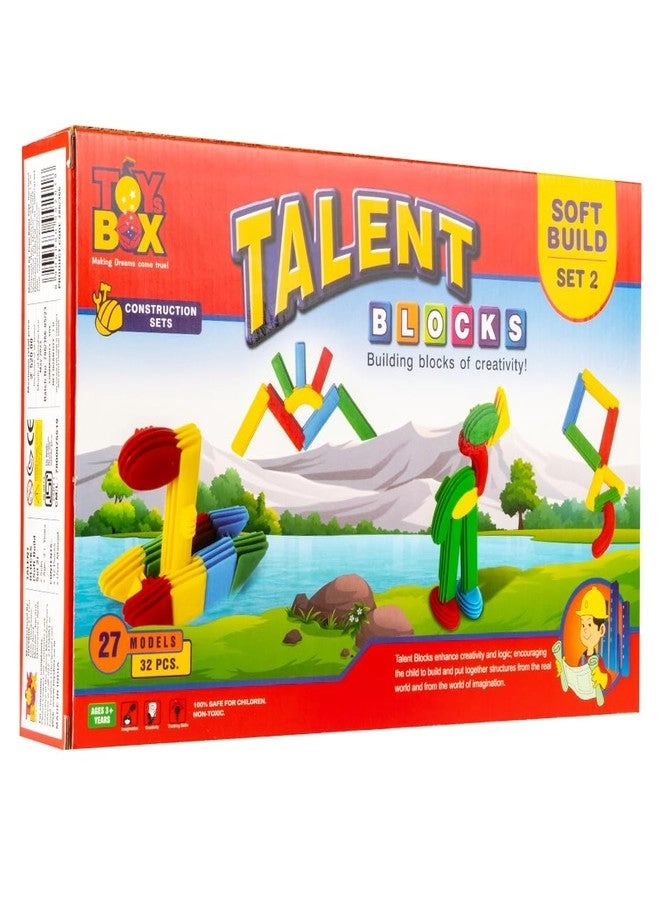 Toysbox Talent Blocks - 32 pcs