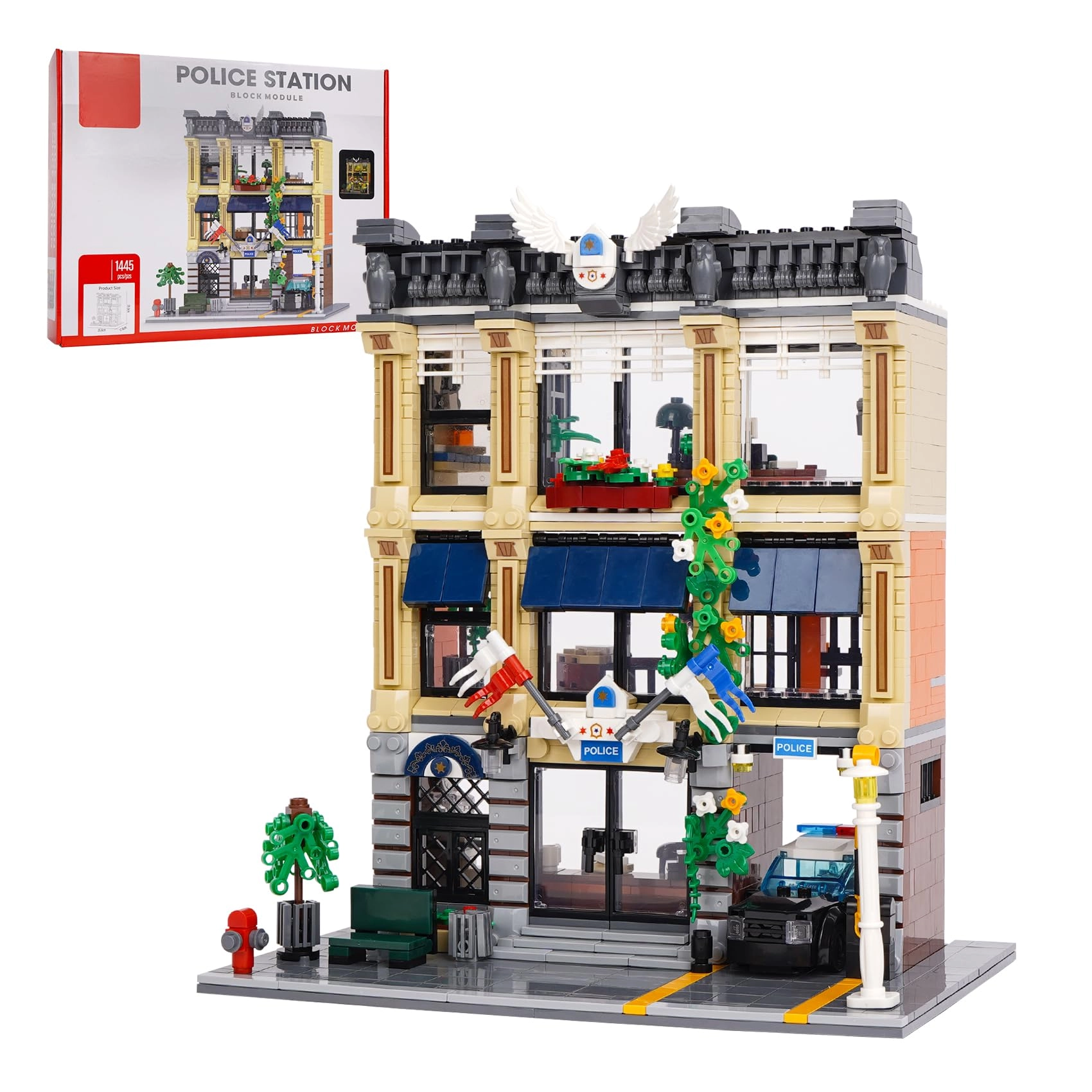 Geniteen Police Station - 1445pcs