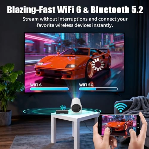 mini projector 200 ANSI Lumens 1920 x 1080