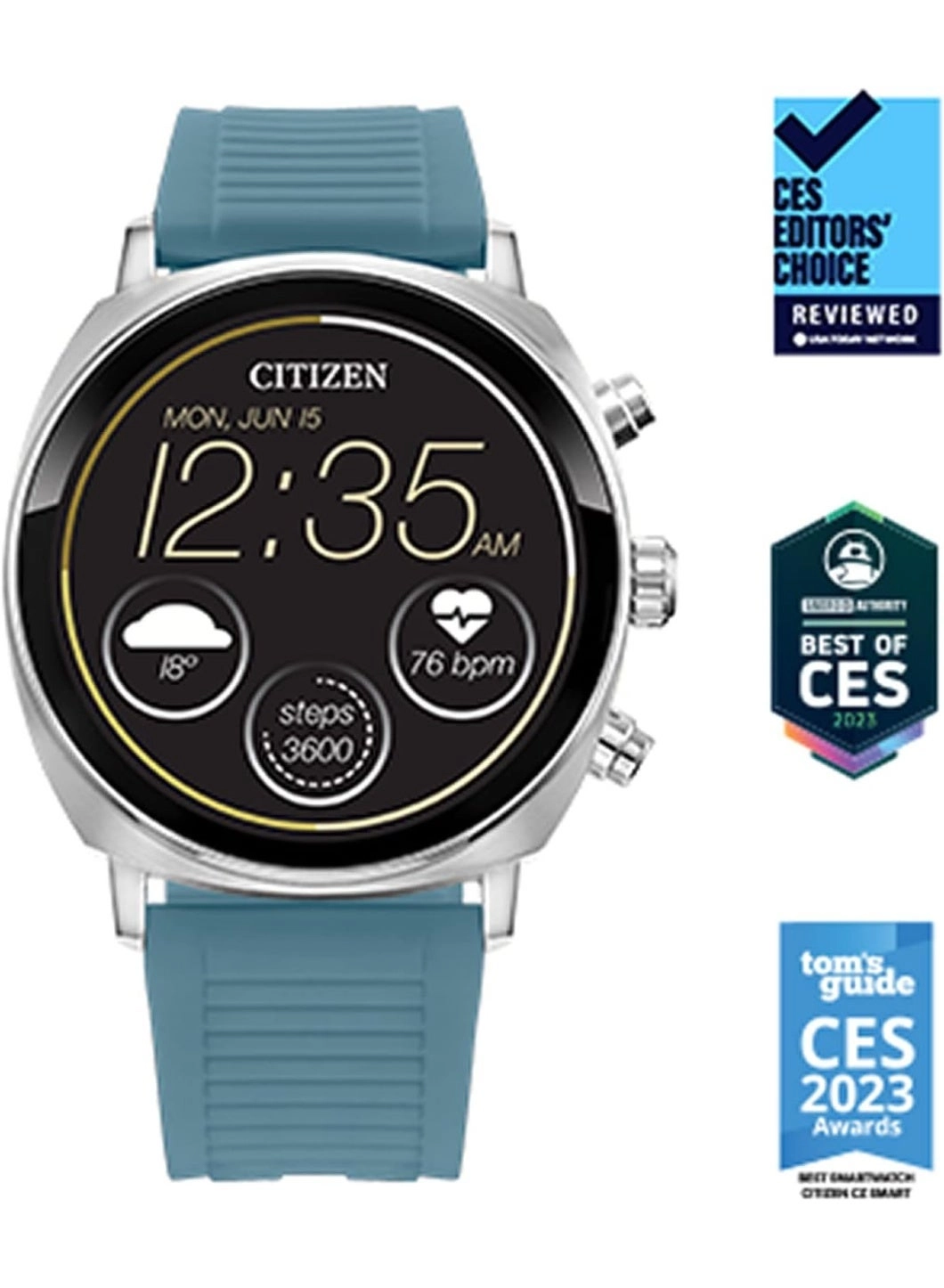 CZ Smart PQ2 41mm Stainless Steel GPS