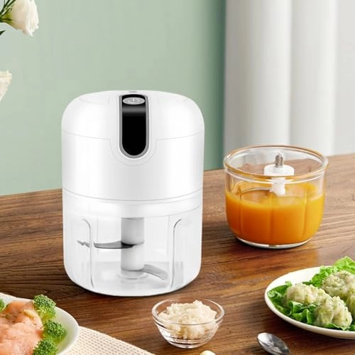 Mini Garlic Masher - 250ml USB Rechargeable